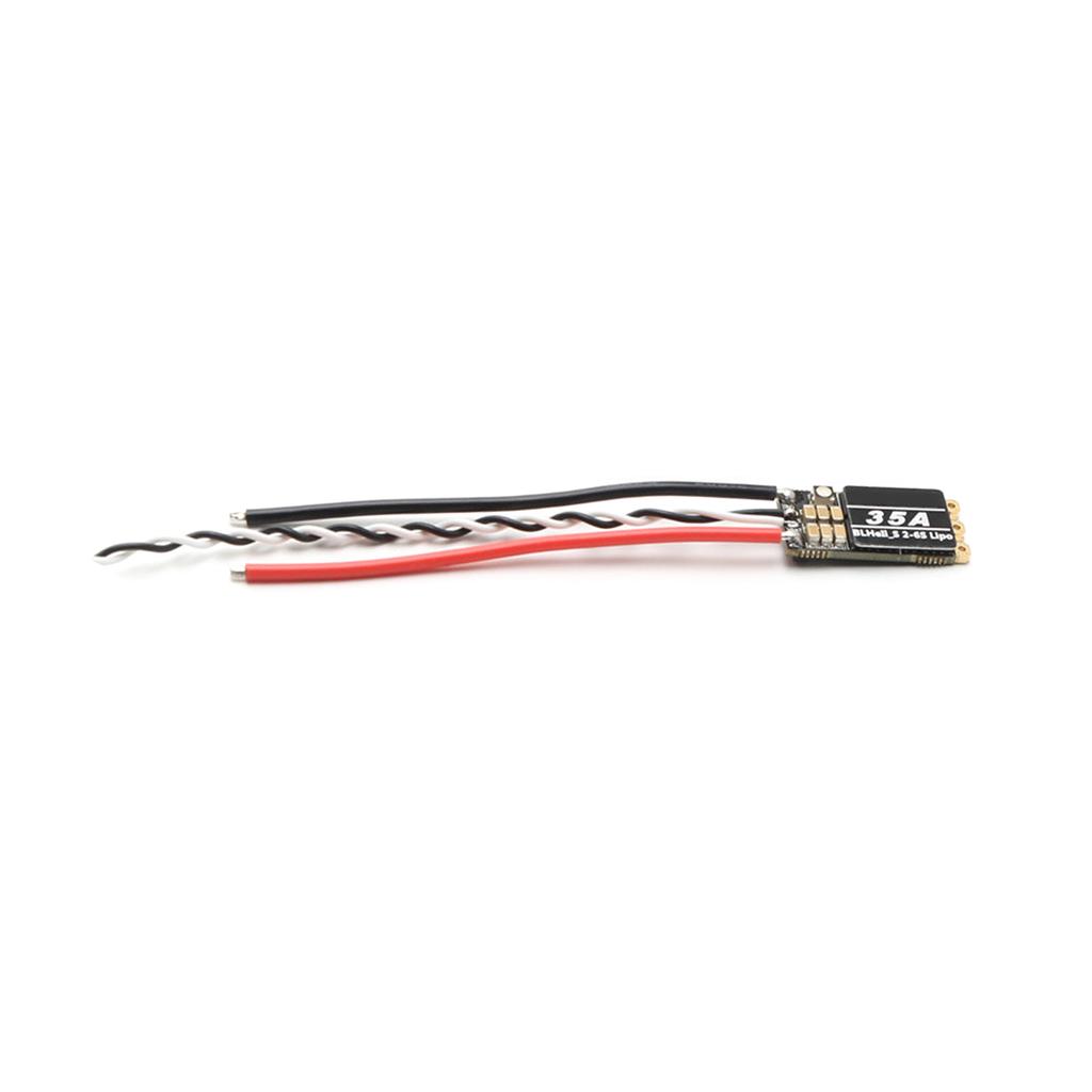 35A BLHeli_S ESC 2-6S Бесколлекторный регулятор оборотов Электронный регулятор скорости со встроенным программируемым RGB-светодиодом для RC Дрона Квадрокоптера