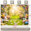 [Hang a banner] 1 pack. Spring forest path Easter background decoration background for photography props