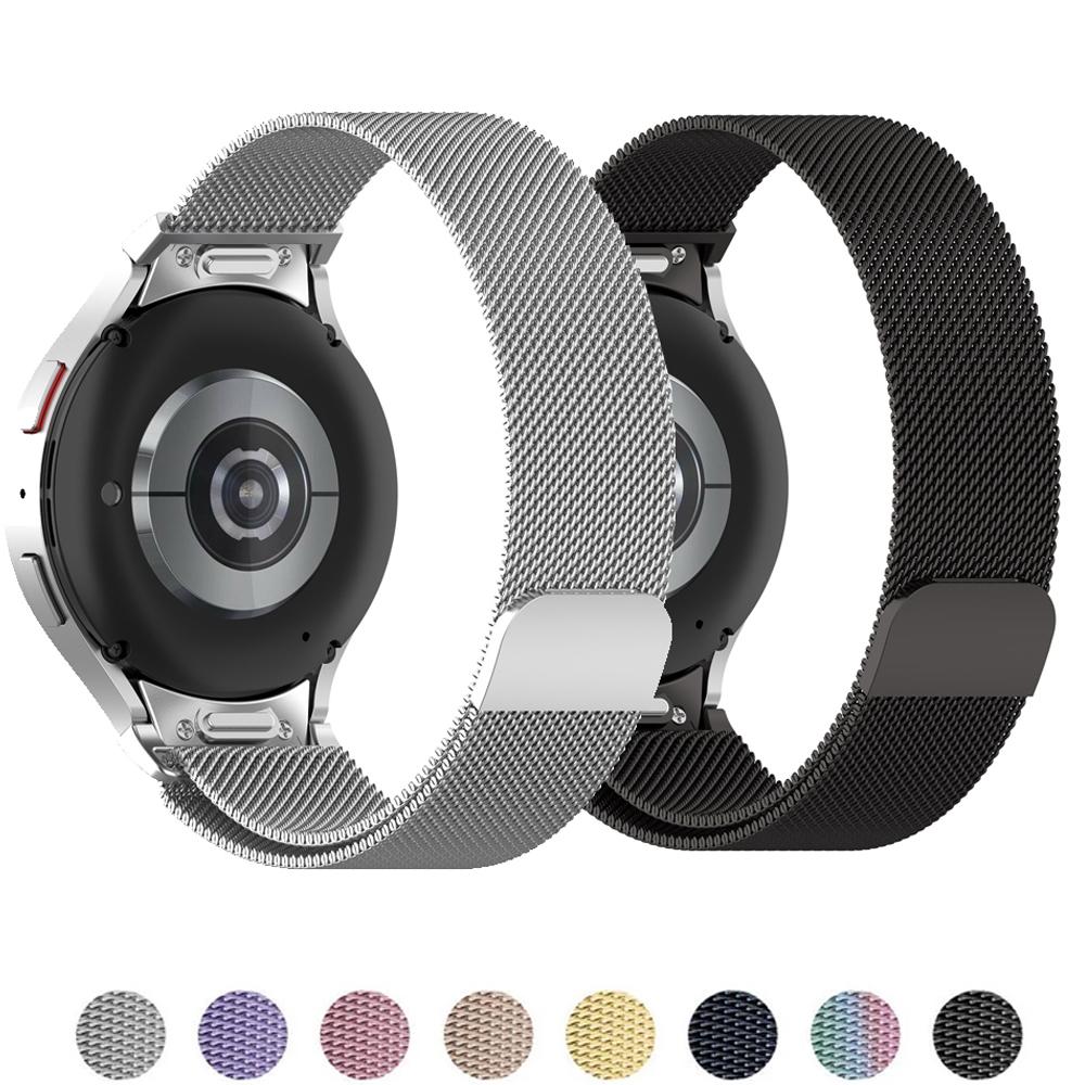 Milanese Loop band For Samsung Galaxy Watch 7 6 5 pro 4 40mm 44mm Metal Bracelet correa Galaxy Watch 4 6 Classic 47mm 46mm Strap