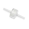 52mm Car Gauge White Backlight Pointer Boost Meter -1~2Bar Turbo Boost Gauge with T Tube PVC Hose for 12V Gasoline Vehicle
