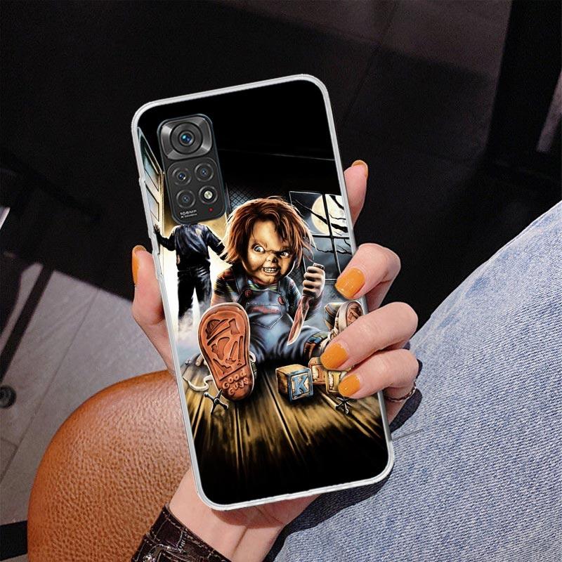 Чехол для телефона Chucky Child's Play для Xiaomi Redmi Note 15 14 13 12S 12 11 Pro Plus 14S 11S 11E 10 10S 11T 5G Персонализированный чехол Re