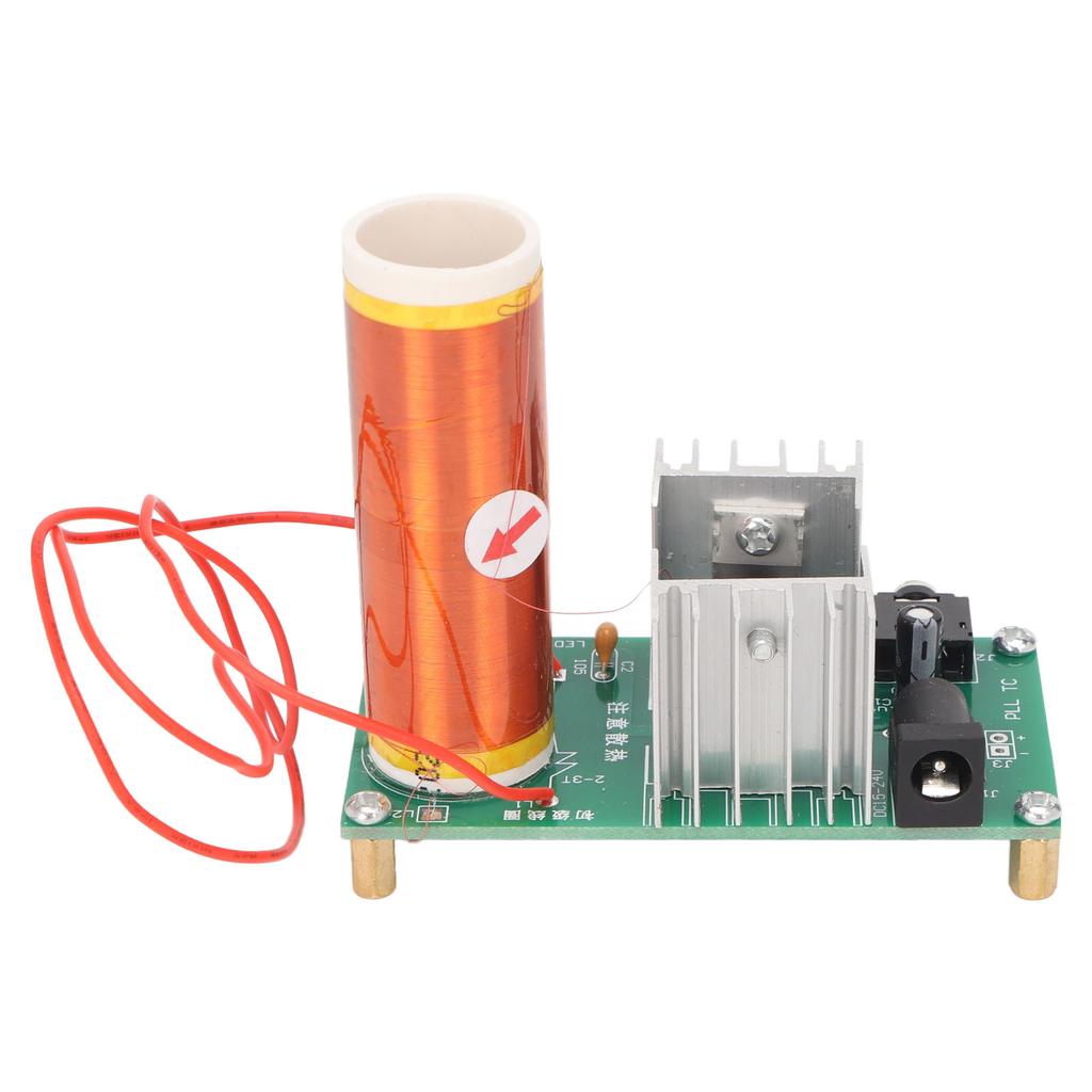 Experiment Electronic DIY Coil Scientific Kit Ion Wreath Music Playback Plasma Wireless