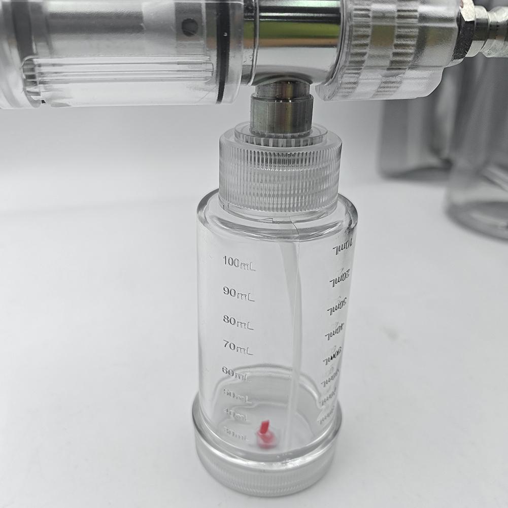 100ml Liquid Foam Sprayer with 1/4 Inch Quick Connector 4500PSI Pressure Washer Gun Foam Spray Pot Car Wash Accessories