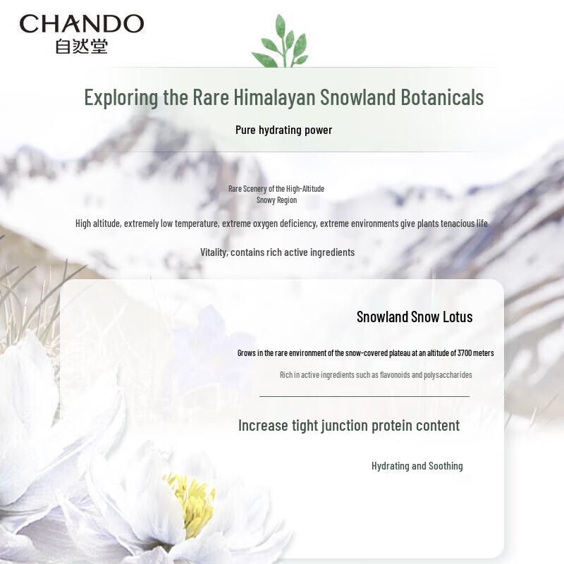 CHANDO Snow Lotus Soothing Hydrating Face & Body Mask (3-Box Pack)