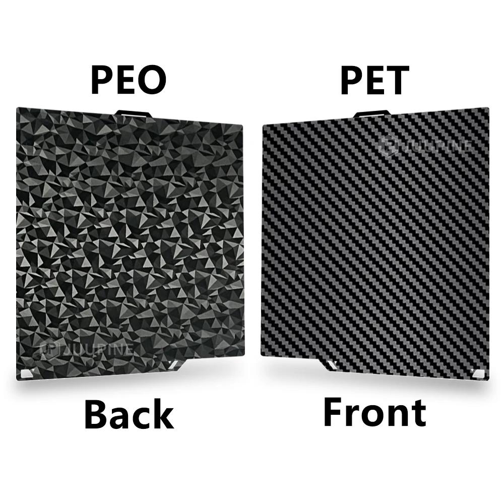 For Elegoo CC 2 Build Plate For Centauri Carbon 2 build plate Smooth PET Carbon Fiber Heatbed Spring Steel Sheet PEI Plate