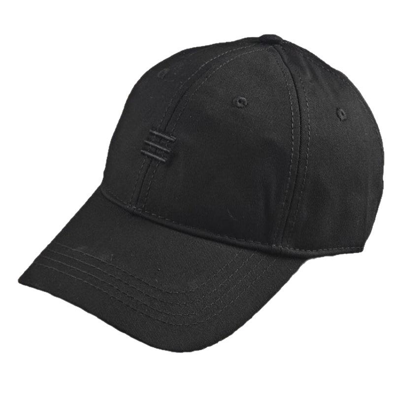 Three bars embroidered baseball cap super small head circumference-cm small size cap simple casual small head women's hat