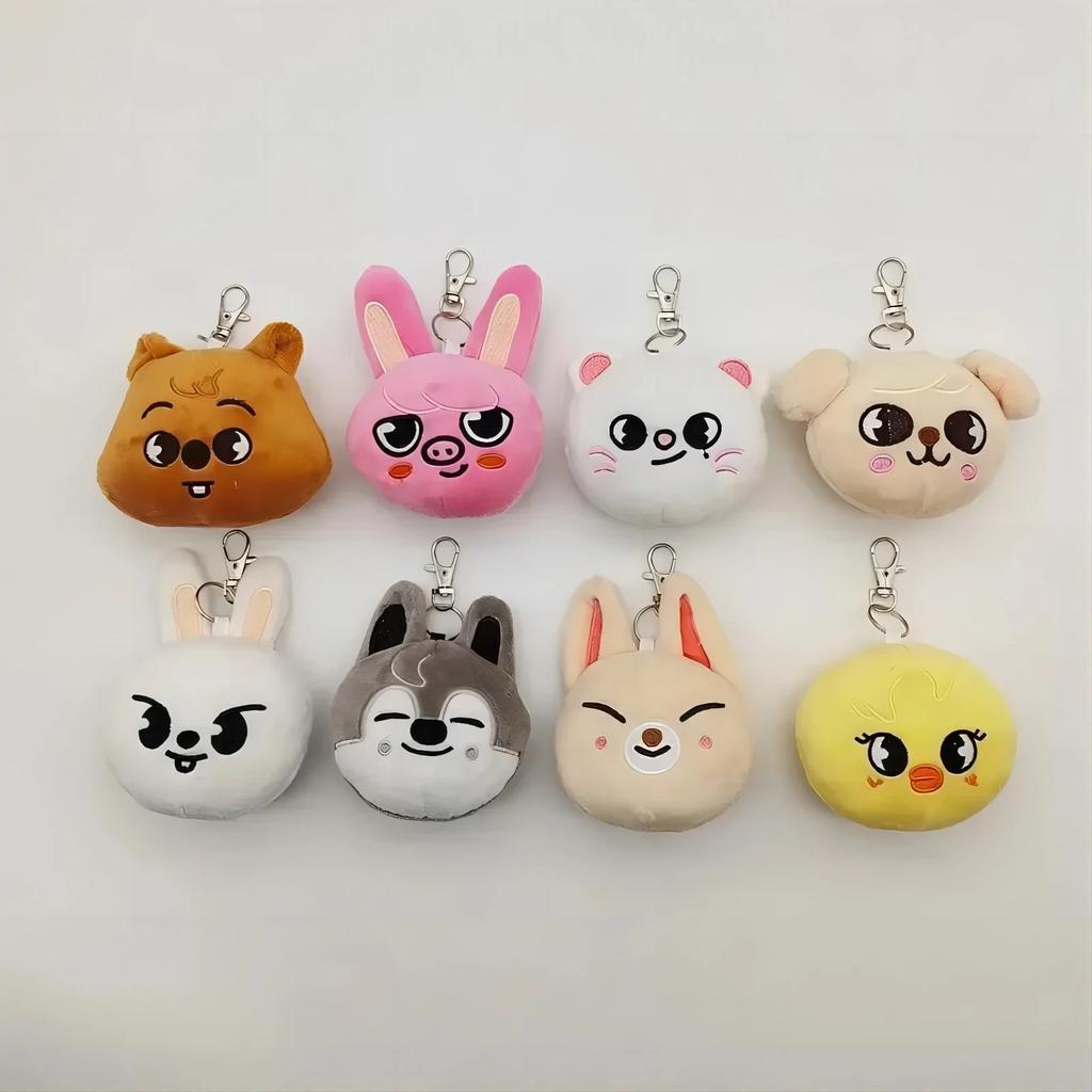 70Style Skzoo Plush Keychain Kawaii Skzoo Keychain Stay Plush Cartoon Stuffed Animal Doll Kawaii Toys Room Decor Children Gift