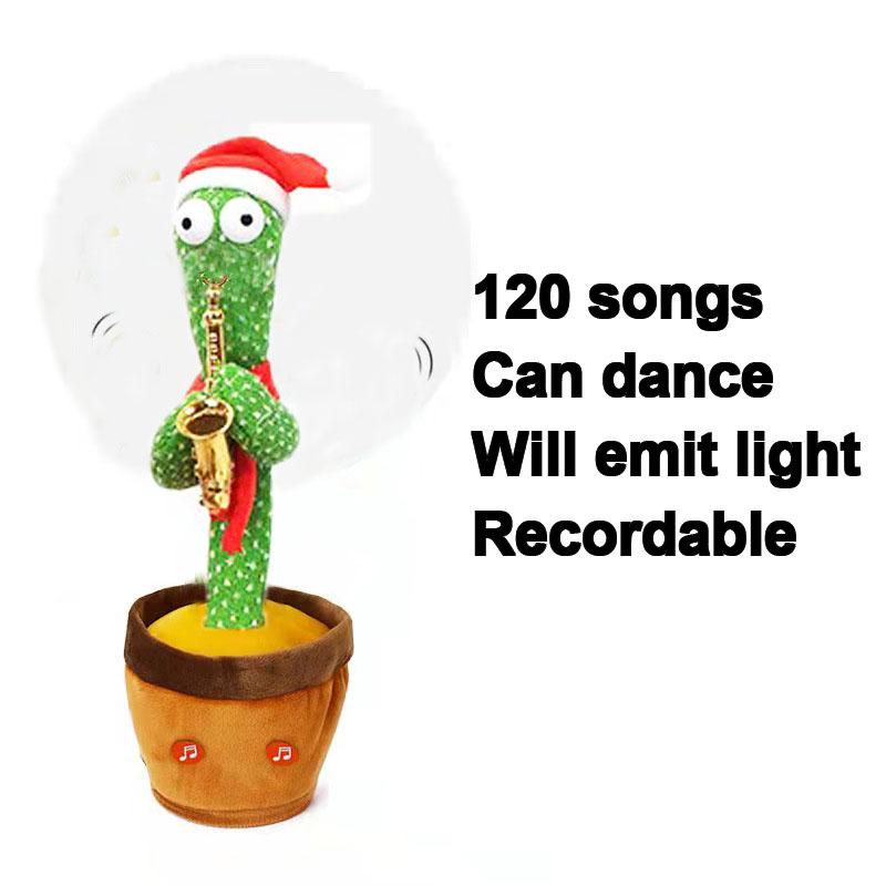 Говорящая танцующая игрушка-кактус