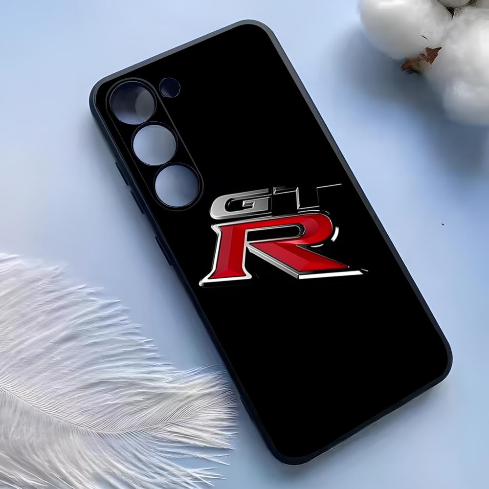 Чехол для телефона S-Skyline GTR для Samsung S25 Ultra S24 S23 S22 S21 S20 Plus Fe Galaxy A54 A53 A34 A25 Силиконовый чехол