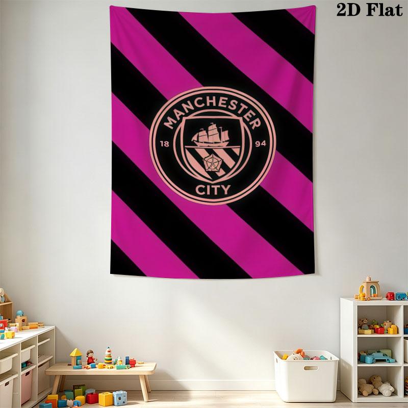Soft MCFC BlanketWall Hanging Printed Fabric Blanket Decorative Tapestries for Bedroom Living Room Home Decor