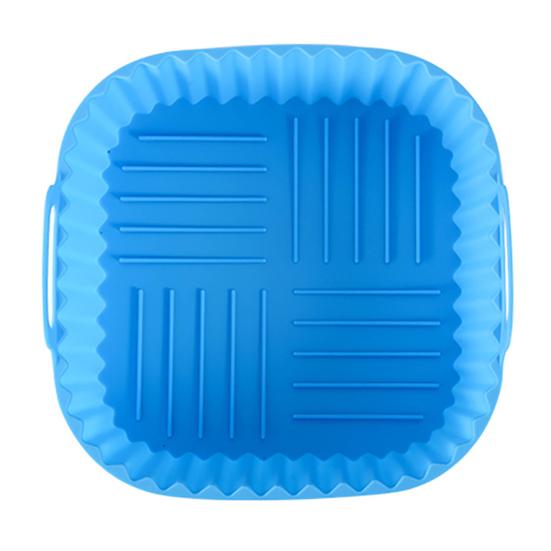 Square Air Fryer Liner Silicone Baking Mat 6.7 Inch Non-Stick
