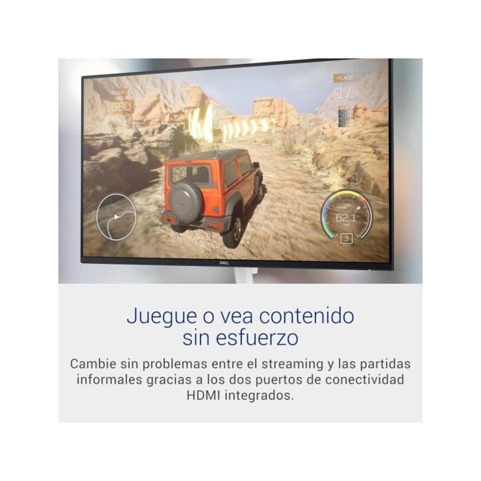 Écran PC - DELL - S2725DS - 27 pouces - Résolution 2560 x 1440 - IPS - 4 ms