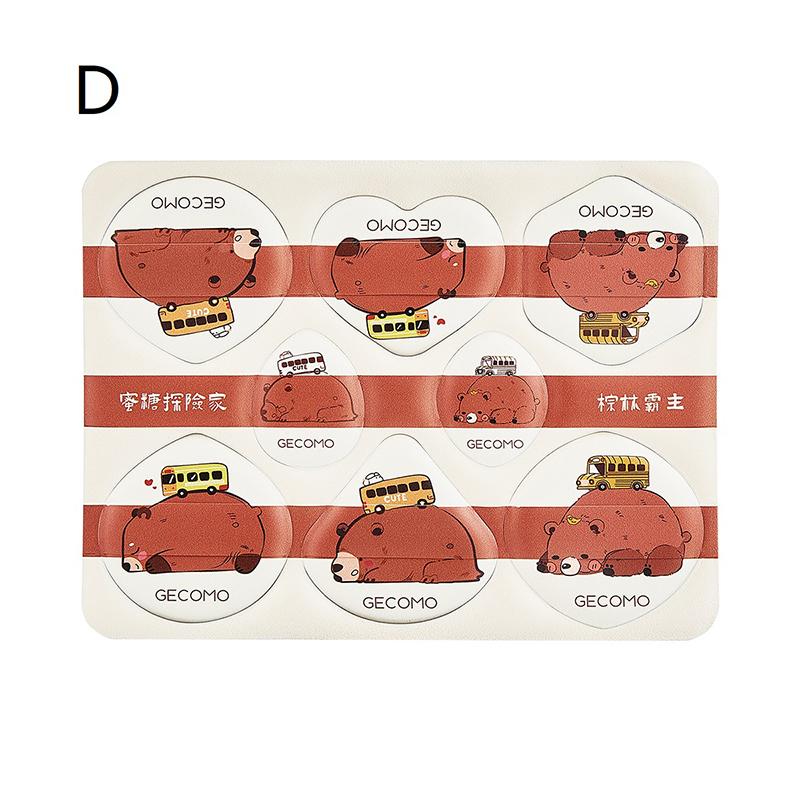 8 шт. Мягкие косметические спонжи, набор спонжей для косметической пудры, спонжи разных форм с мягким прикосновением для ежедневного макияжа, инструменты для красоты