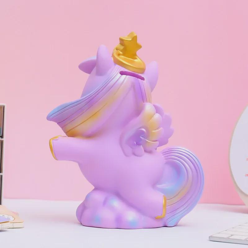 Милое розовое украшение-копилка - большая емкость для монет для студентов, подарок на праздник