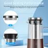 Coffee Pitcher Airtight Cold Brew Iced Coffee Maker and Tea Infuser 1400ml Glass Carafe with Removable Stainless Steel Filter