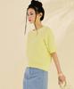 CHASECULT Women'S Cable Short Sleeve Sweater-Dbrg5673D06