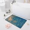 Нескользящий впитывающий напольный коврик для спальни, коридора, кухонный дверной коврик, ковер для ванной комнаты, душевой комнаты, ковер