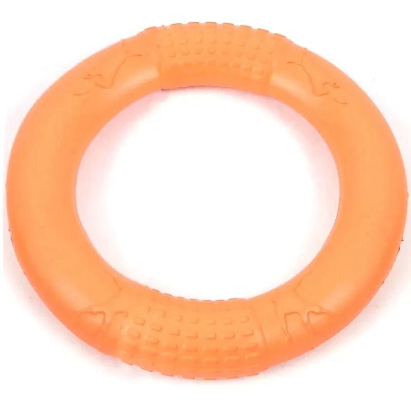 Dog Toys Pet Flying Discs EVA Dog Training Ring Puller Resistant Toys For Dogs Floating Puppy Bite Ring Toy Interactive