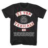 ZZ Top Texicali Tour 2016 Мужская футболка Рок-группа Концертный мерч Блюз футболка