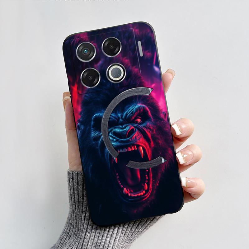 Чехол для Infinix GT 20 Pro Чехол INFINIX GT 10 PRO gt20 gt10 20 pro X6871 X6739 Черный Миф о Сунь Укуне Силиконовый чехол для телефона Мягкая крышка