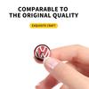 For VW 14mm Car Key Badge Emblems Replacement Car Key Stickers For Volkswagen VW Polo Passat B5 B6 B7 T4 T5 Golf 4 5 6 Tiguan Jetta GTI zs3