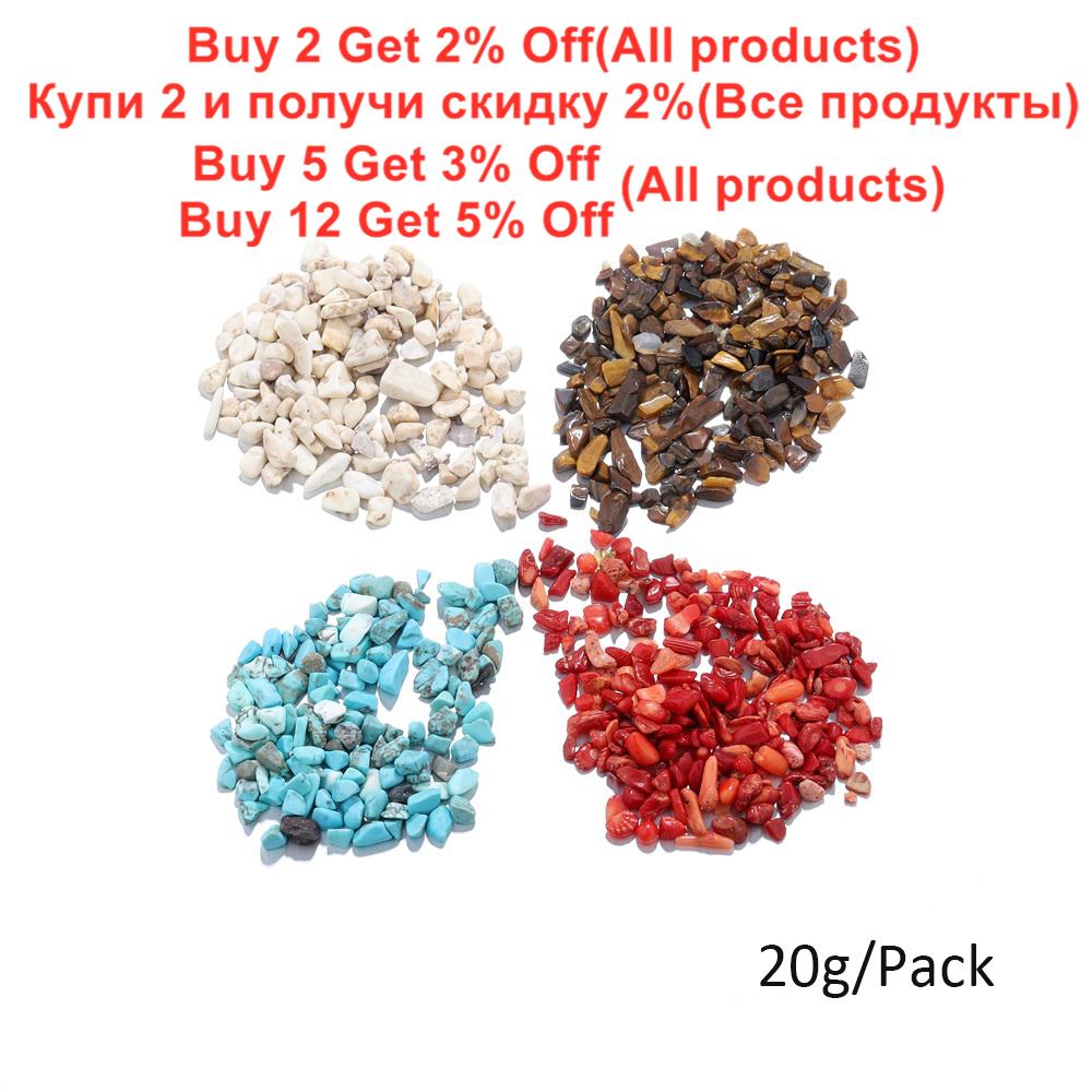 20g/Lot Natural Crystal Decorative Filler Irregular Quartz Stone For DIY Epoxy Resin Mold Beautification Embellishment Making
