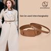 Four Seasons Available New Women'S Belt Decoration Fashion Waist With Coat Waist Buckle Needle Buckle Genuine Cowhide Belt Waist Seal Waist Belt