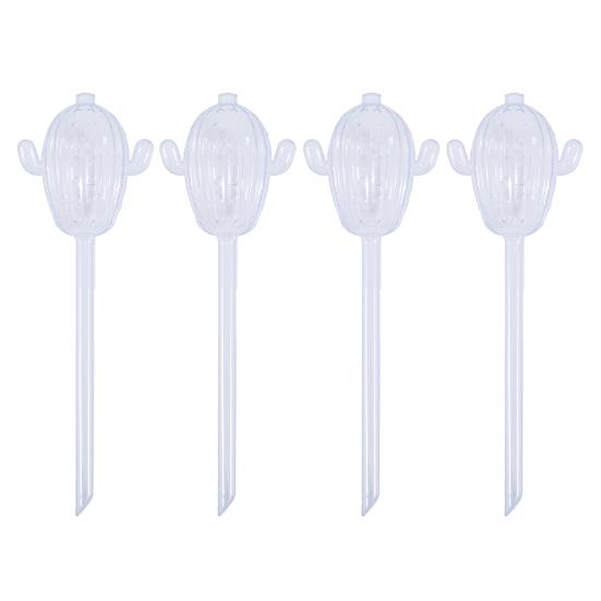 Yousheng Cactus Watering Globes Plant Self Watering Bulbs Transparent Automatic Watering Globes for Indoor Outdoor Plants Home Gardening