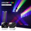 Betopper 10x15W RGBW LED Сценическое Освещение DJ Движущаяся Световая Полоса LED Свет для и Дискотек 4-в-1 Заливка/Луч Бар, 39" Длиной, Вечеринки, Пабы, Клубы,