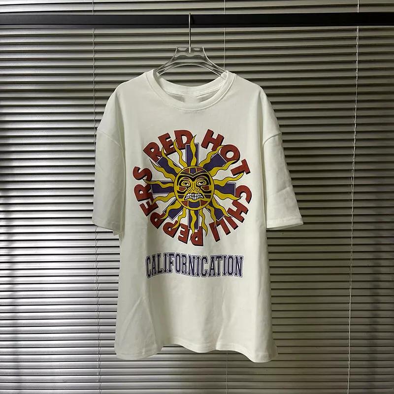 Red Hot Chili Peppers Californicatio<wbr/>n Мужская Белая Футболка VN1997 Унисекс Футболка