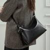 Hifashion Настоящая Коровья Кожа Сумки-Хобо на Плечо для Женщин 2025 Роскошный Дизайнерский Сумка-Кроссбоди Полумесяц Женские Сумки