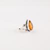 Citrine Gemstone 925 Stamped Silver Jewelry Handcrafted Partywear Ring For Women RR-57-15