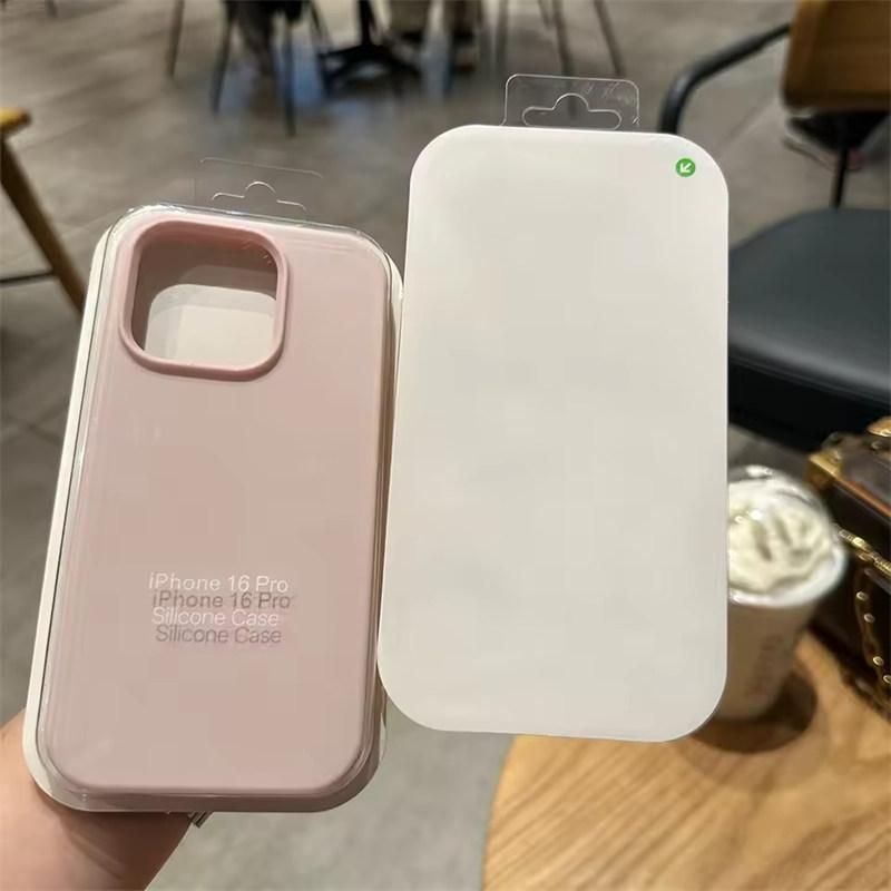 Titanium Gray Camera Control Button Genuine Liquid Silicone Case for iPhone 16 Pro Max Plus Full Shockproof Soft Phone Cover