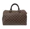 [Б/У] Speedy 30 Клетчатая Сумка-тоут на молнии из покрытого канваса с кожаной отделкой - Хорошее состояние #15SSBZG