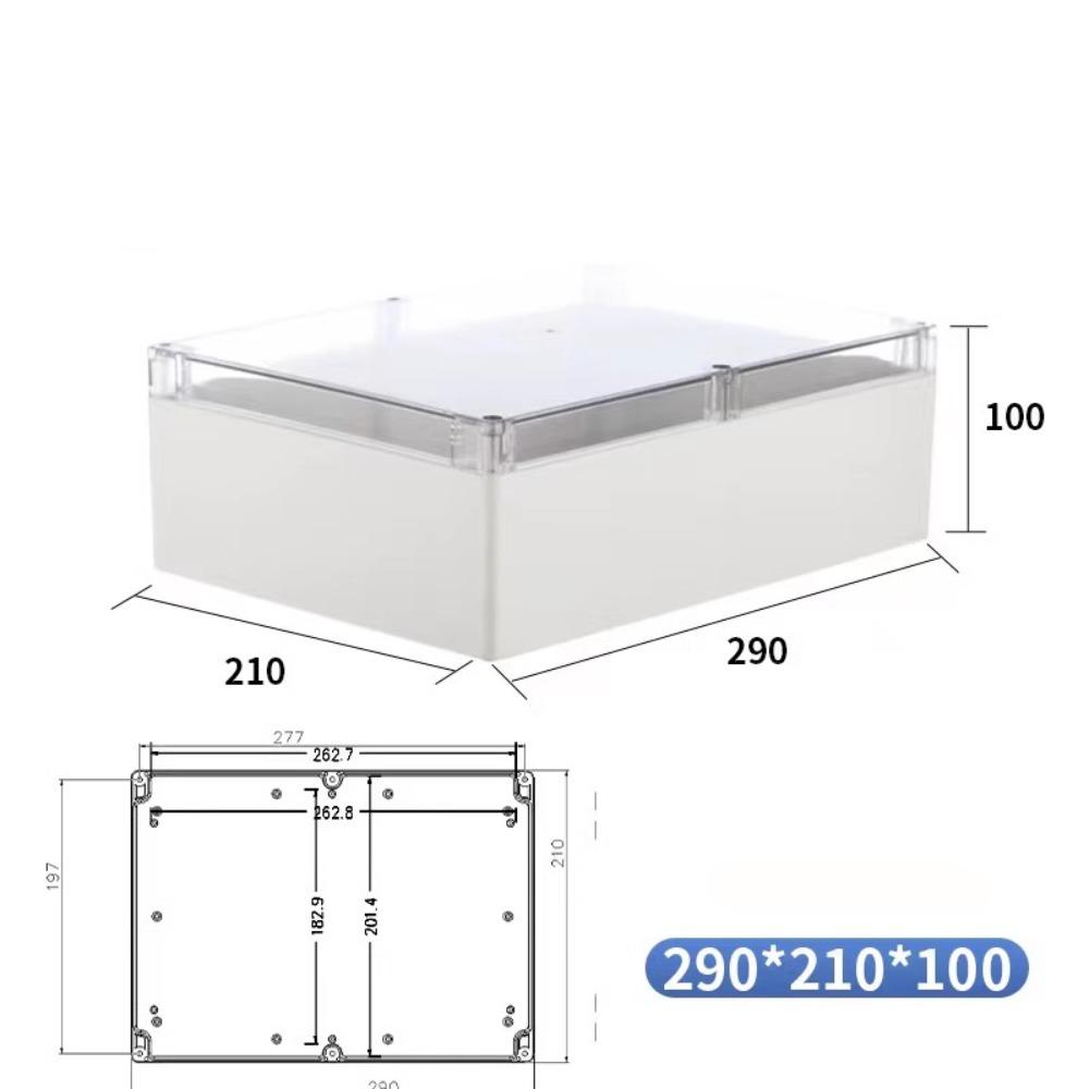 Plastic Electronic Project Instrument Case Waterproof Electrical Project Box