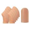 10Pcs Silicone Finger Protectors Finger Arthritis Cracking Pain Relief Finger Cots Short Thumb Guard Cover Reusable Fingertip Protection Finger