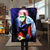 Daisuke Kadota  Print Flannel Blanket, High quality Comfortable for All Seasons, Home Decor, Warmth and Comfort