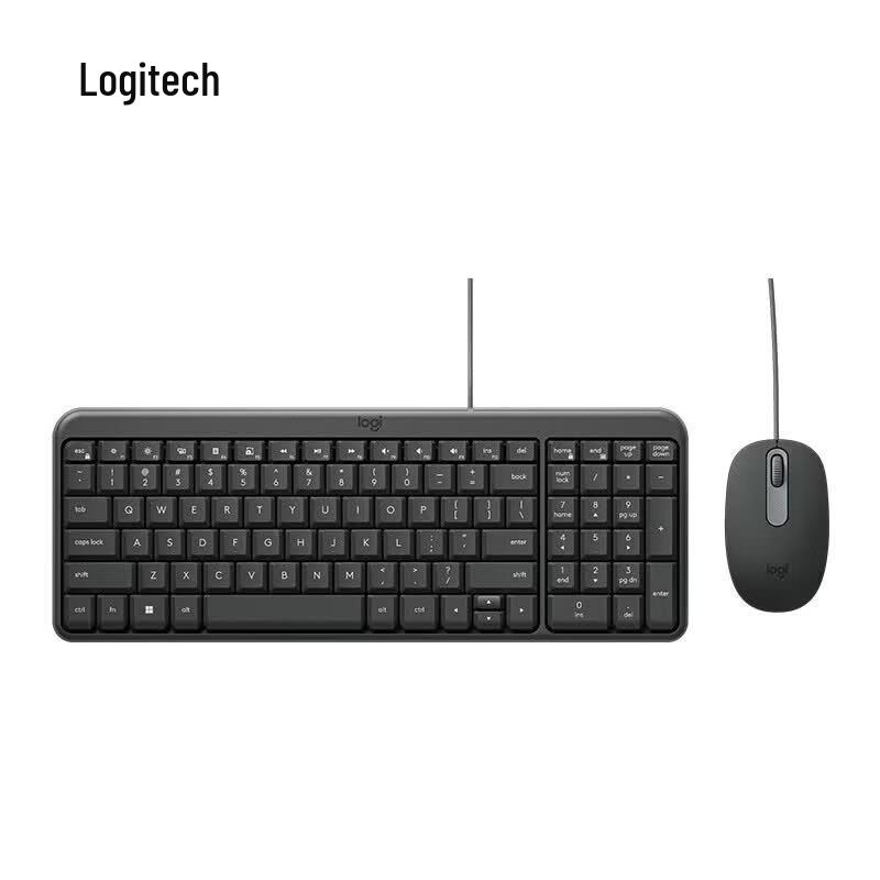 Проводной комплект клавиатуры и мыши Logitech G MK106