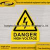 High Voltage Hazard Warning Sign - Mechanical Equipment Safety Label