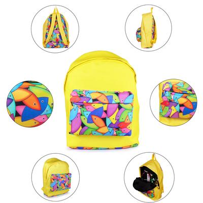 Рюкзак Fertility Fish, Водонепроницаемый, Легкий, Школьный, Для улицы