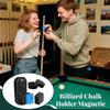Leak-Proof Billiard Chalk Holder Magnetic Pool Cue Chalk Pouch  Billiards Accessories