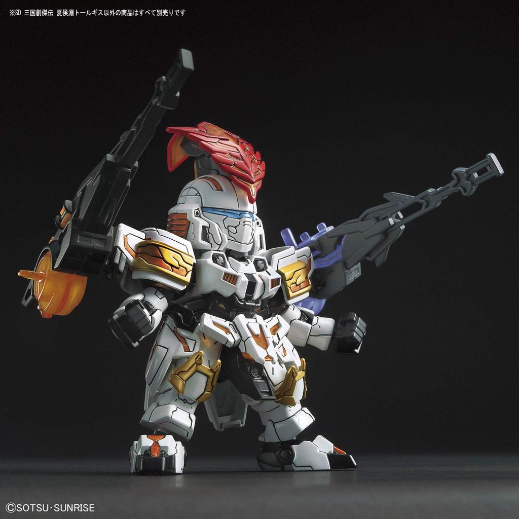 BANDAI SPIRITS SD Gundam Sangoku Soketsuden Natsuhouen Tallgeese Color-coded Plastic Model BAS5058095