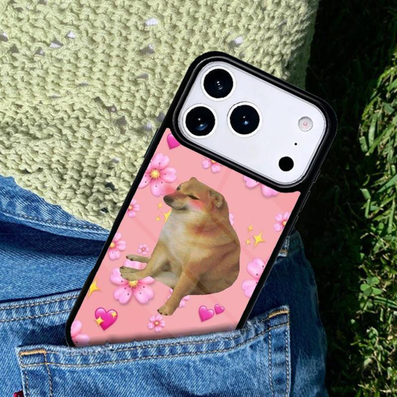 Милый щенок Акита Защитный чехол для телефона Cover для IPhone 11 12 13 14 15 16e 17 Pro Max Coque для IPhone 17 Air