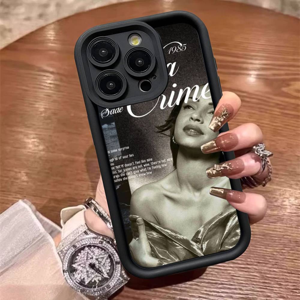 Чехол для телефона певицы Sade Adu для iPhone 17 16 15 14 Plus 13 12 11 Pro Max Силиконовый чехол