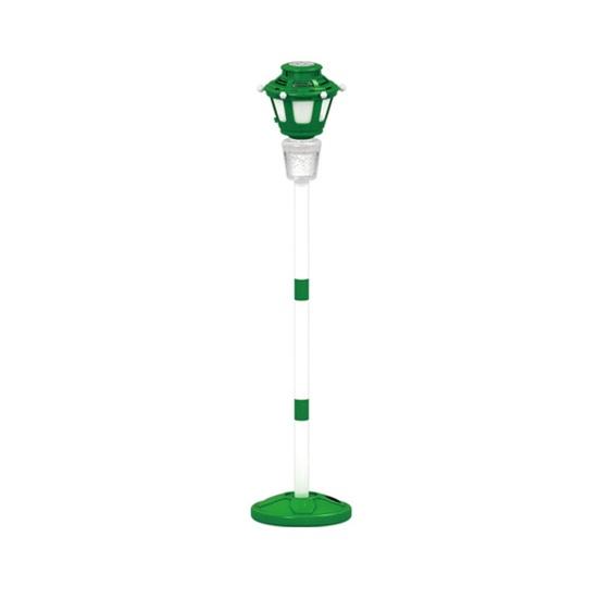 Street Lamp Bubble Machine with Music & LED Lights, Automatic Bubble Blower for Kids, Adjustable Height 21-47", Detachable Wand, Rechargeable Outdoor
