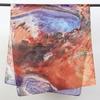Fragrant Cloud Silk Vintage Scarf Shawl Watercolor Scarf Printed Sun Protection Headscarf