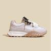 Retro Platform German Training Shoes Women's 2025 Spring New Versatile Inner Height Increase Lace-up Soft Leather Casual Sports Forrest Gump Shoes
