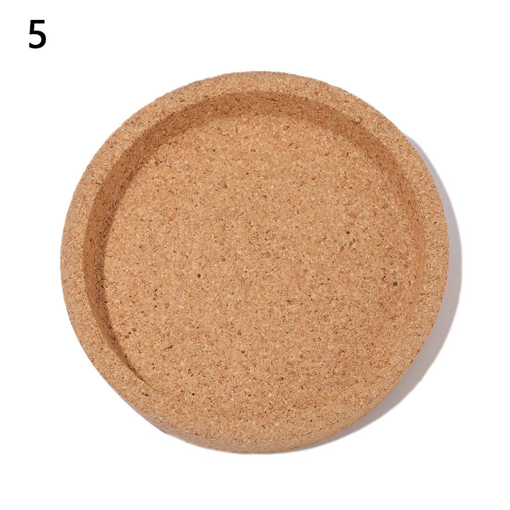 Placemats Mug Holder Tea Coasters Wooden Cup Mat Heat Resistant Anti-hot Heat Pad Cork Coasters