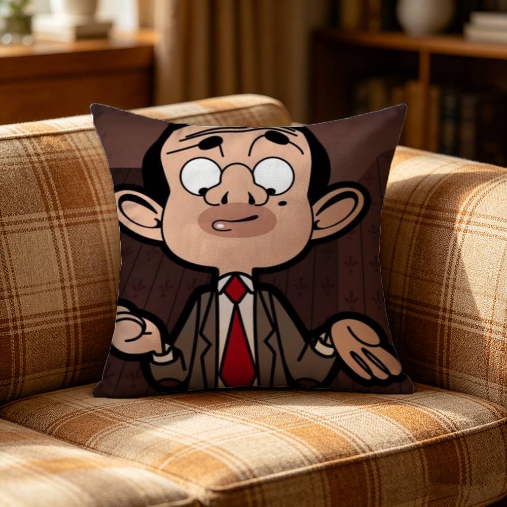 CClassic MMr BBean Pillow Case Cushion Cover Throw Pillow Case For Car Sofa