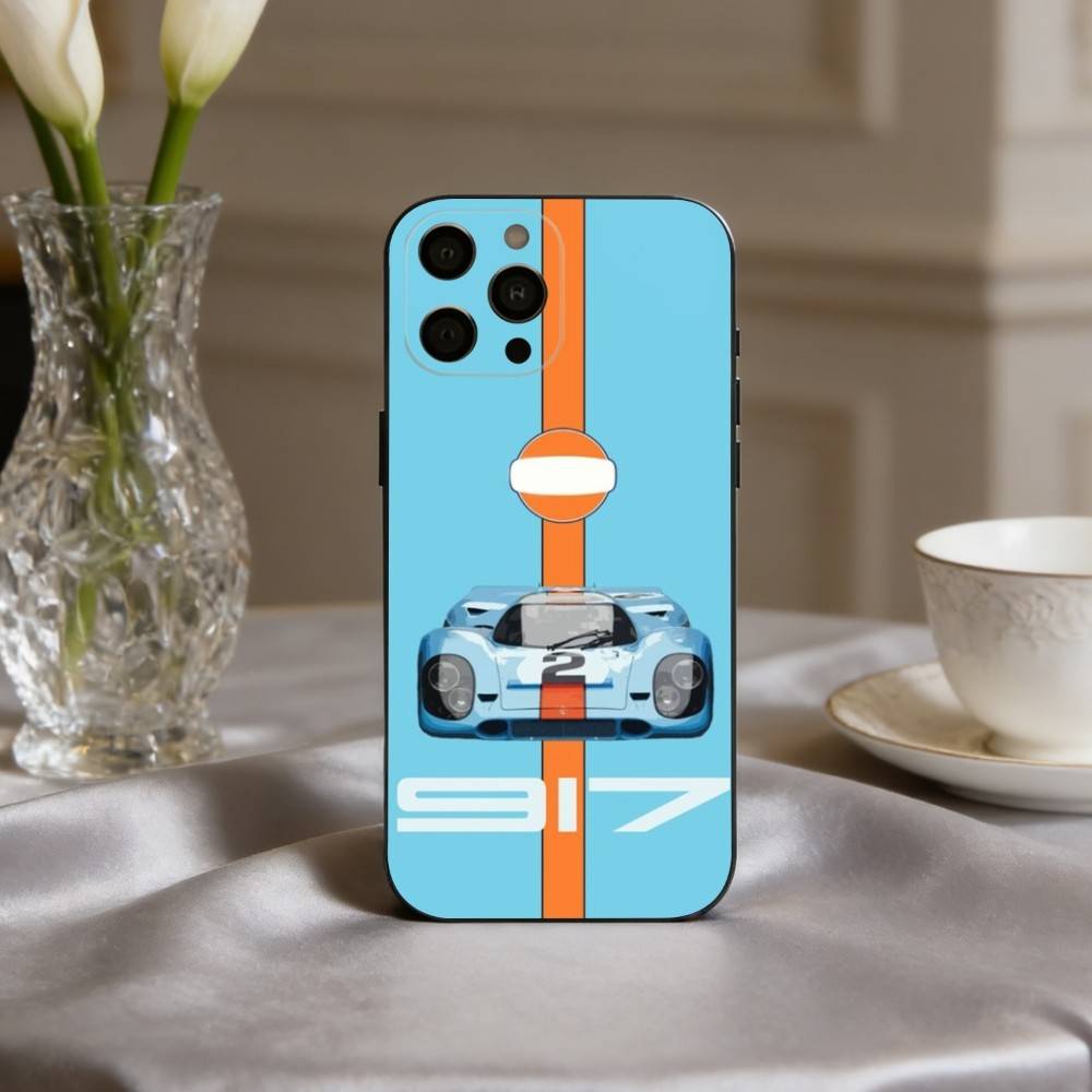 Star Ra-cing Car Phone Case For iPhone 17pro, 16,15,14,13,12,11 X XR Plus,Others Soft Black Cover